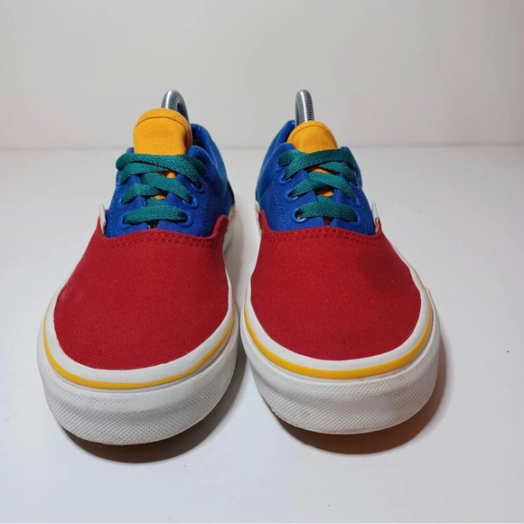 Vans Off the Wall Era Primary color block sneakers kids 4 womens 5.5 (213 Box 25 - Picture 7 of 9